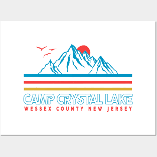 camp crystal lake Posters and Art